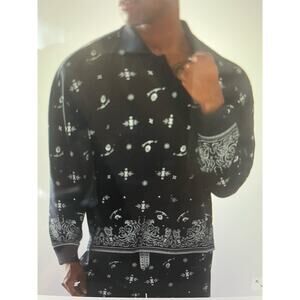 Savage X Fenty Essentials Terry Ling Sleeve Polo Size XL Unisex